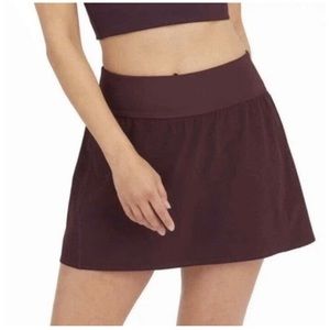 SPANX Get Moving Skort Burgundy Size Medium